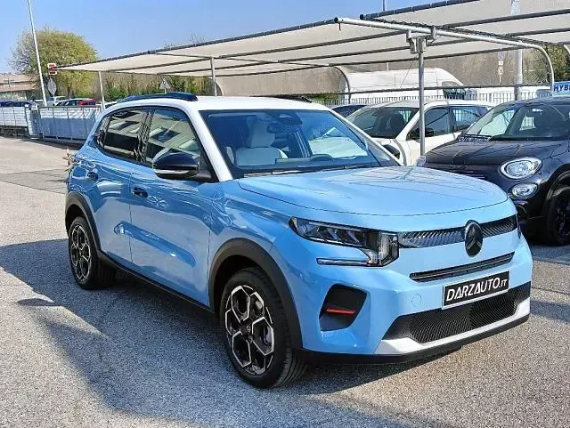 Nuova Citroën C3 101 CV (74 kW) 2026 Blu montecarlo t. bianco pastello SUV