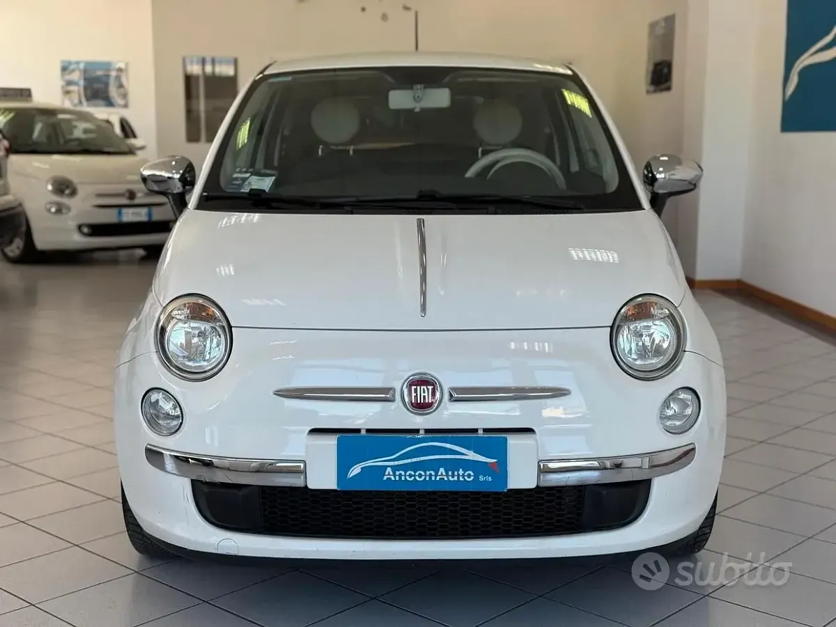 Usado Fiat 500 69 CV (50 kW) 2014 Blanco Berlina
