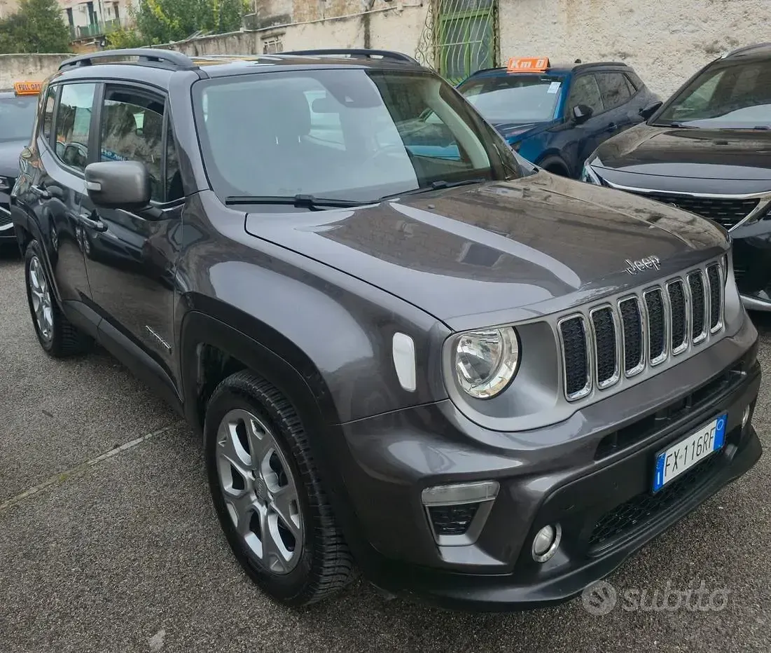 Usata Jeep Renegade Limited 120 CV (88 kW) 2019 Grigio SUV