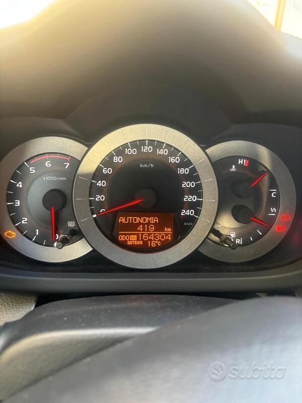 Usata Toyota RAV4 177 CV (130 kW) 2006 Grigio SUV