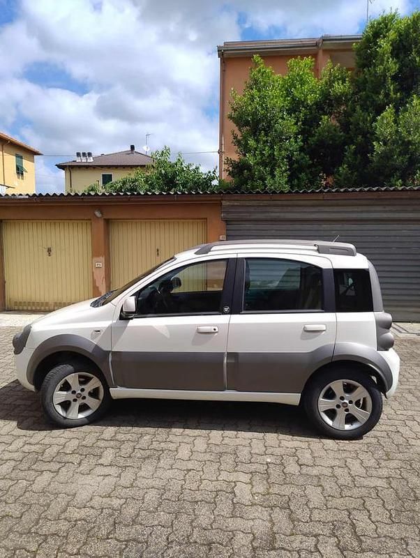 Usata Fiat Panda Cross Cross 74 CV (54 kW) 2011 Bianco Utilitaria