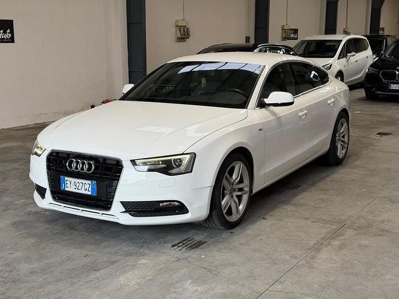 Usata Audi A5 149 CV (109 kW) 2015 Bianco Coupé