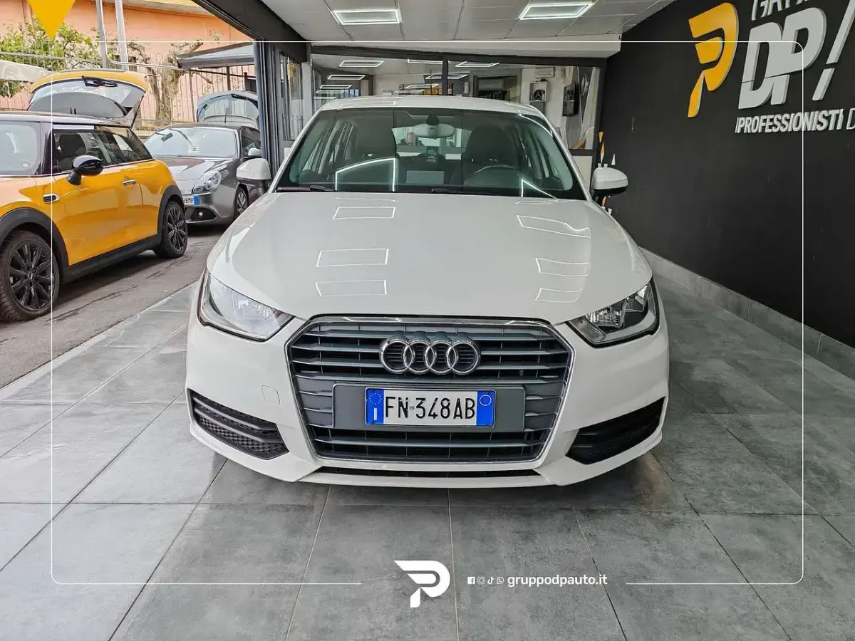 Usata Audi A1 Ambiente 95 CV (69 kW) 2018 Bianco Berlina