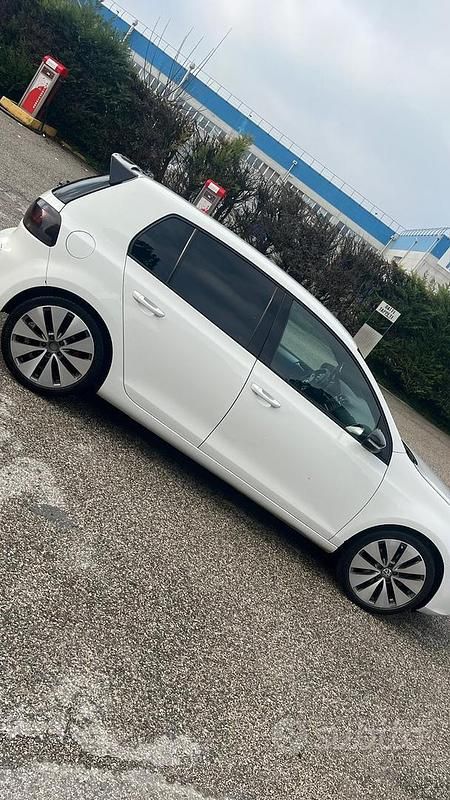 Usata VW Golf VI 2010 Bianco Utilitaria