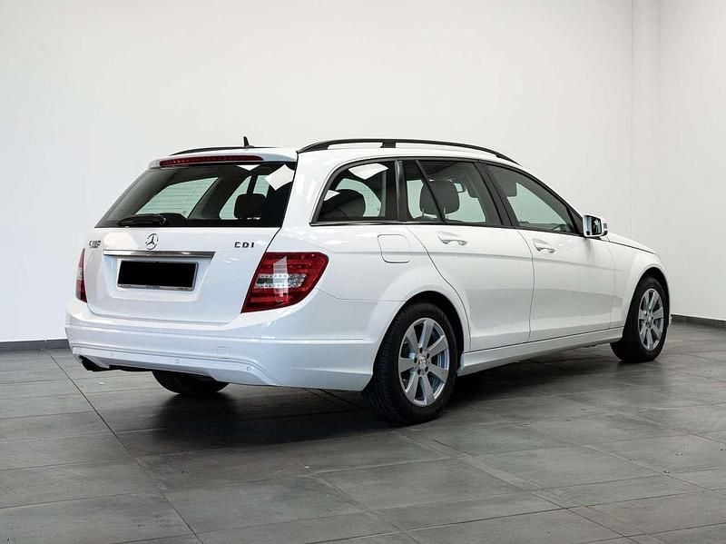 Usata Mercedes C180 120 CV (88 kW) 2014 Bianco Station wagon