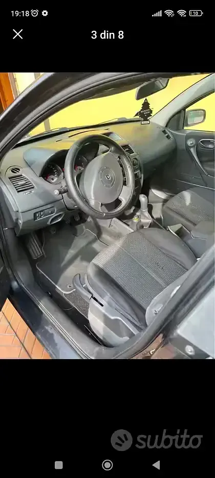 Usata Renault Mégane II 100 CV (73 kW) 2004 Giallo Berlina
