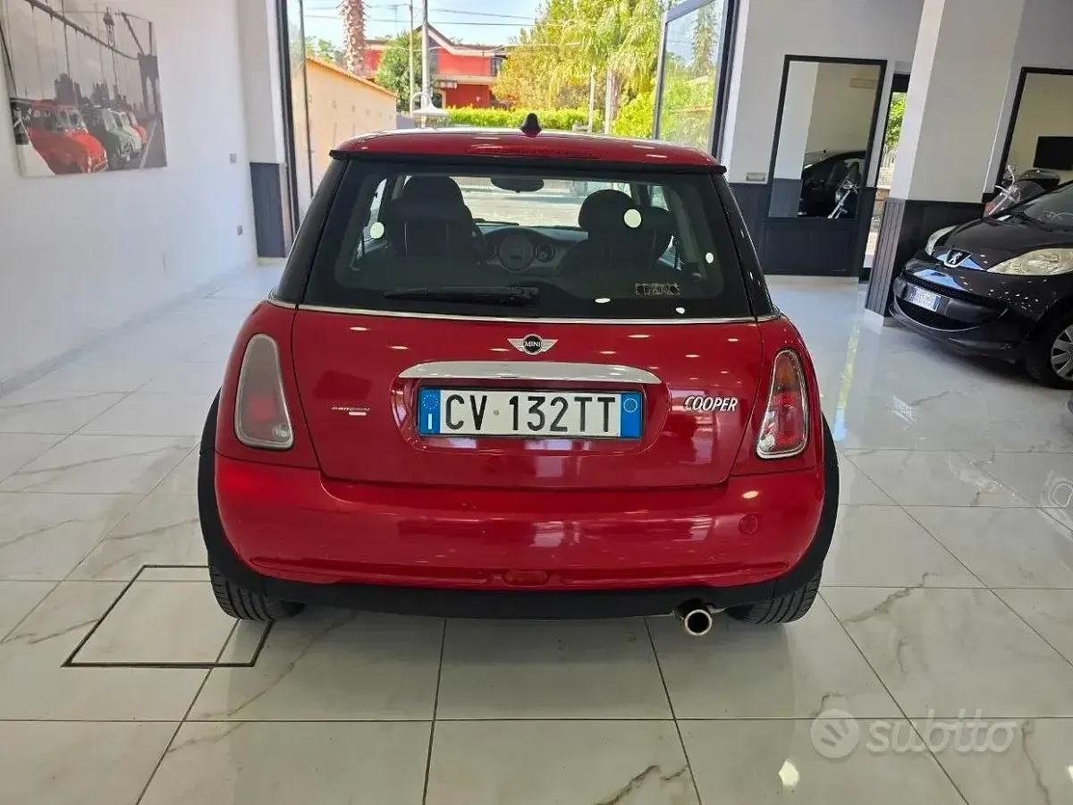 Usata Mini Cooper Coupé 116 CV (85 kW) 2005 Rosso Coupé