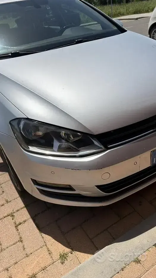 Usata VW Golf VII Highline 110 CV (80 kW) 2016 Grigio Berlina