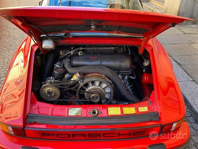 Usata Porsche 911SC 204 CV (150 kW) 1982 Rosso Cabrio