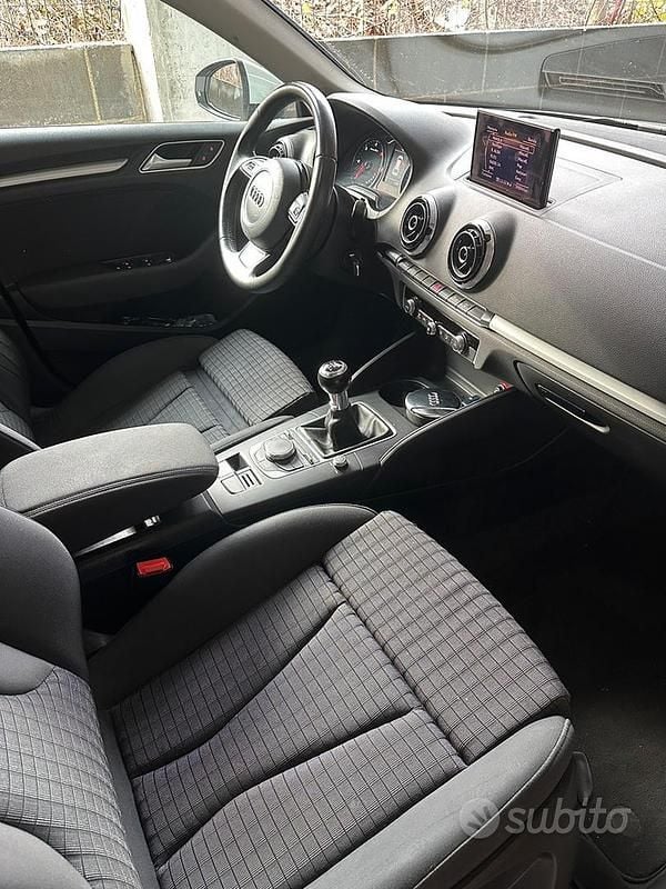 Usata Audi A3 150 CV (110 kW) 2014 Bianco Berlina