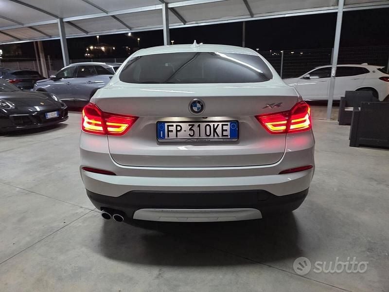 Usata BMW X4 xLine 258 CV (189 kW) 2018 Bianco SUV