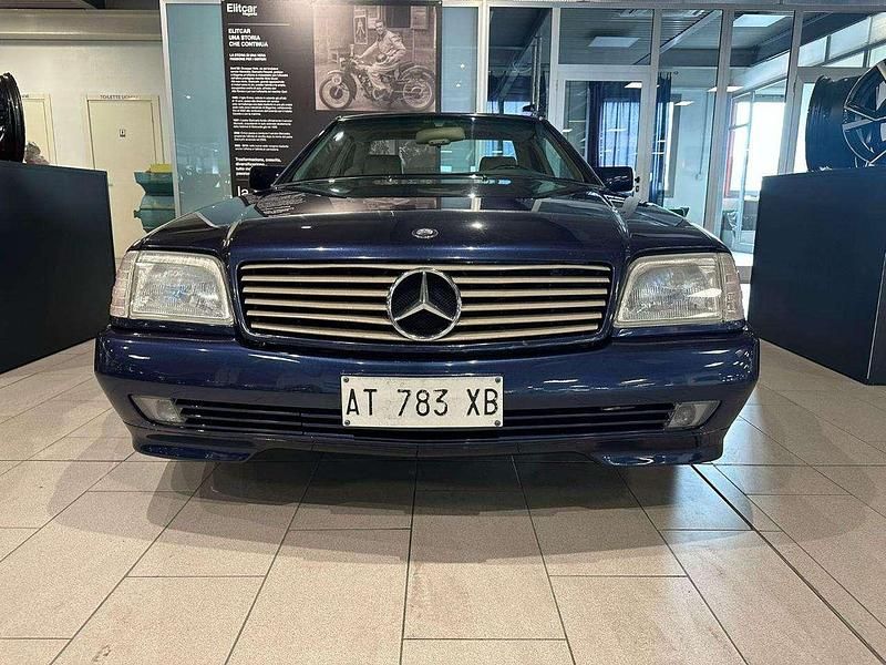 Usata Mercedes SL320 231 CV (169 kW) 1995 Blu Cabrio