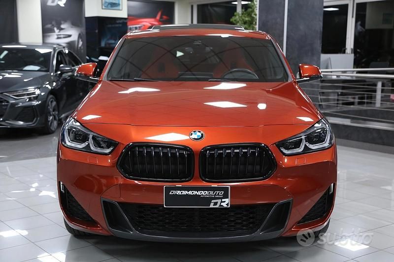 Usata BMW X2 M Sport 190 CV (139 kW) 2022 Sunset orange met. SUV