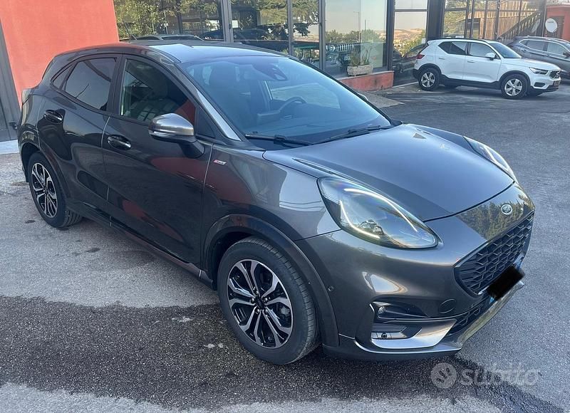 Begagnad Ford Puma ST-Line 120 HK (88 kW) 2020 Grå SUV
