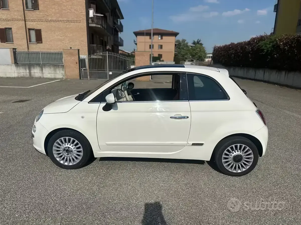 Usata Fiat 500 69 CV (50 kW) 2012 Bianco Berlina