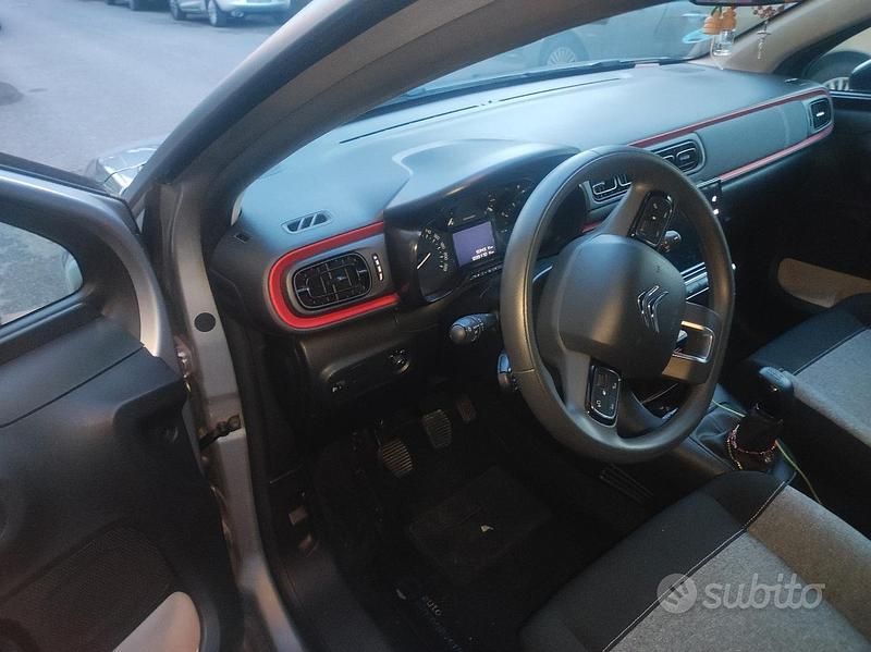 Usata Citroën C3 102 CV (75 kW) 2021 Grigio Utilitaria