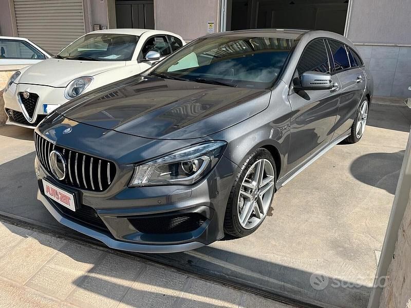 Usata Mercedes CLA45 AMG AMG 381 CV (280 kW) 2016 Grigio Station wagon