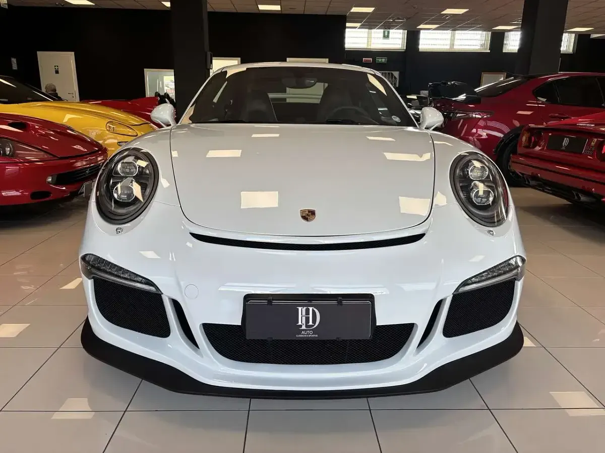 Usata Porsche 991 476 CV (350 kW) 2014 Pure white Coupé