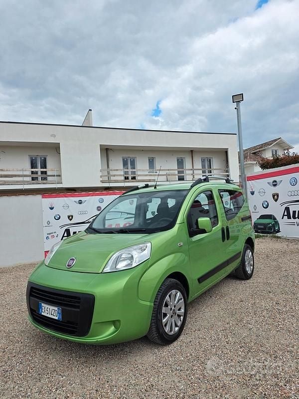 Usata Fiat Qubo Dynamic 75 CV (55 kW) 2015 Verde Monovolume