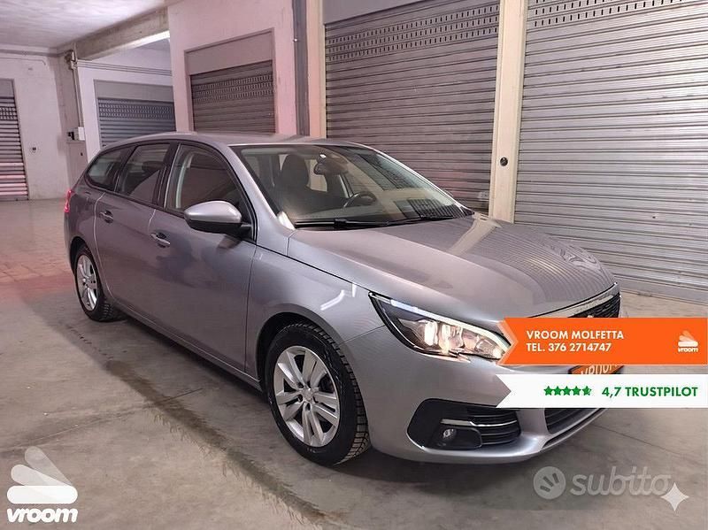 Usata Peugeot 308 S 131 CV (96 kW) 2019 Grigio Station wagon