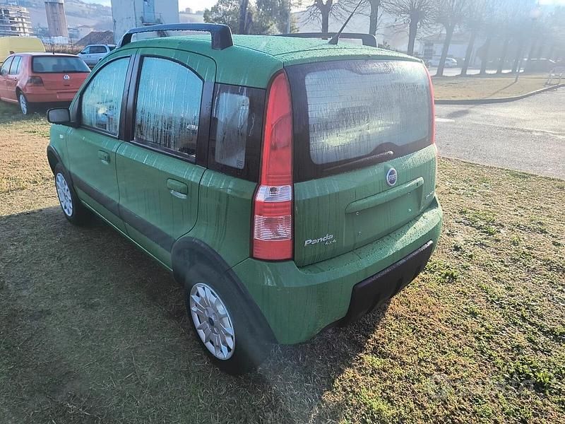 Usata Fiat Panda 4x4 Climbing 59 CV (43 kW) 2005 Verde Utilitaria