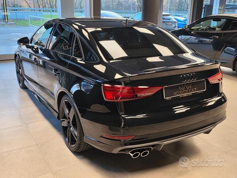 Usata Audi A3 S-Line 184 CV (135 kW) 2017 Nero Berlina