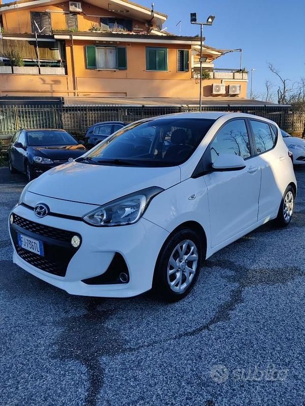 Brugt Hyundai i10 Comfort 65 HK (47 kW) 2017 Hvid Hatchback