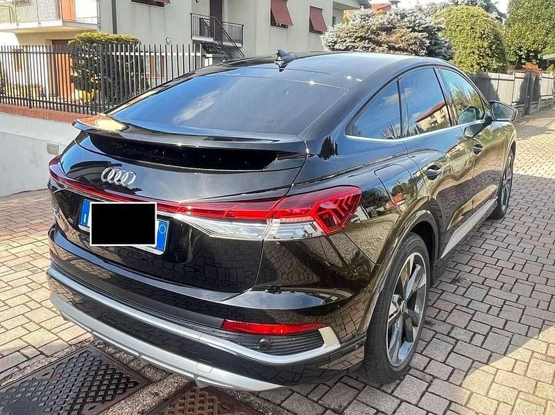 Usata Audi Q4 Sportback e-tron S-Line 69 kW (95 CV) 2023 Nero SUV