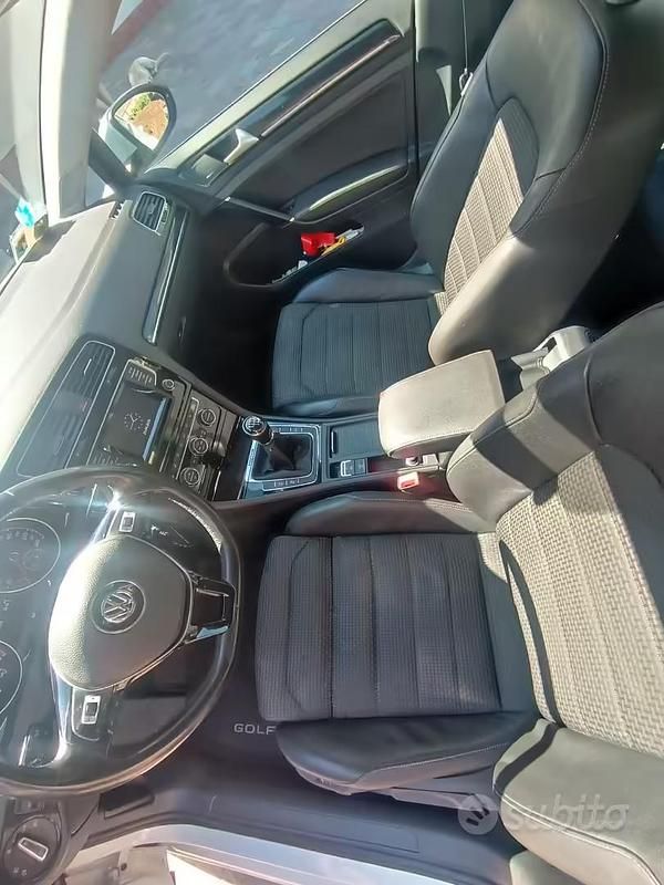 Usata VW Golf VII Highline 150 CV (110 kW) 2015 Bianco Berlina