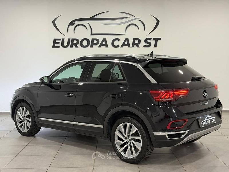 Usata VW T-Roc Style 150 CV (110 kW) 2022 Nero SUV
