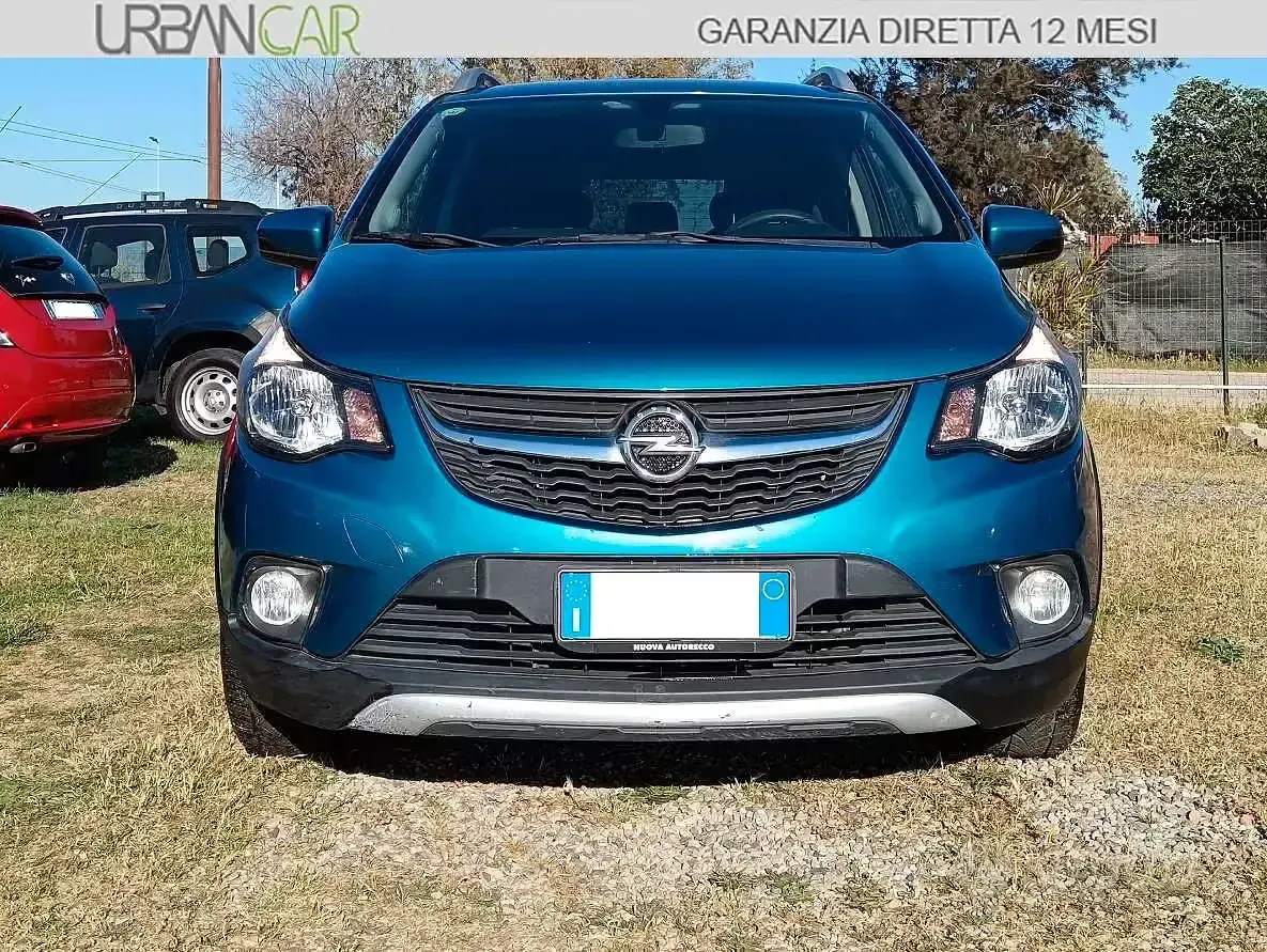 Gebraucht Opel Karl Rocks 73 PS (53 kW) 2018 Blau Kleinwagen