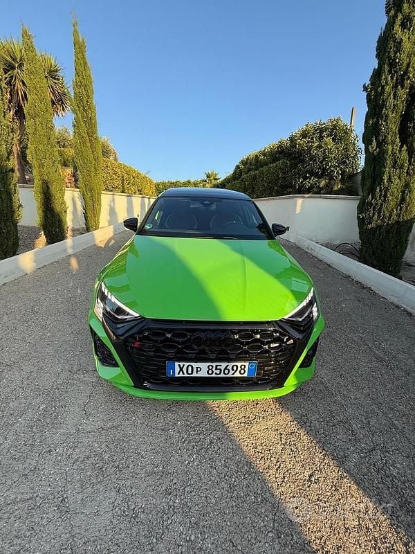 Usata Audi RS3 400 CV (294 kW) 2024 Verde Berlina