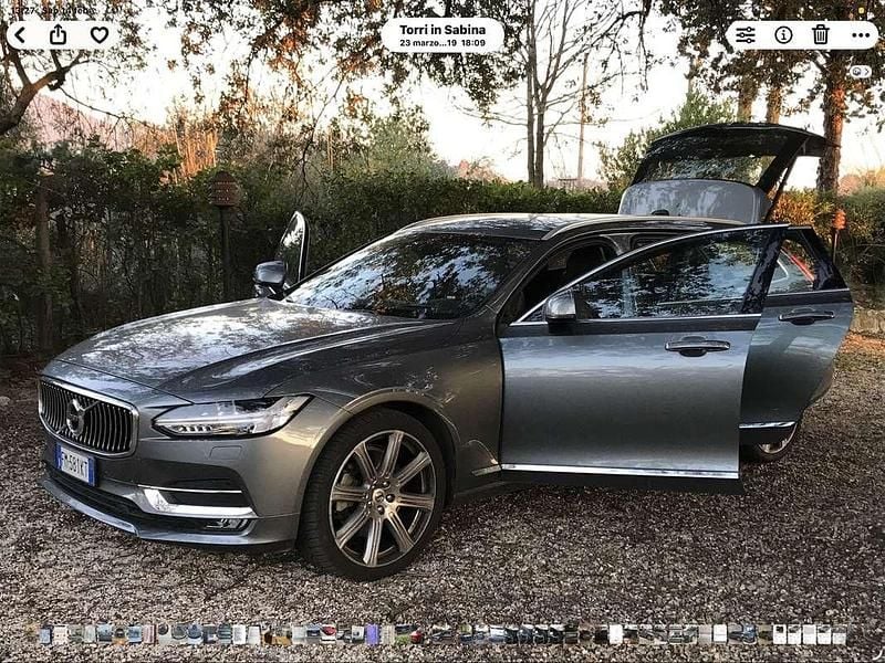 Usata Volvo V90 Inscription 235 CV (172 kW) 2018 Grigio Station wagon