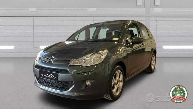 Usata Citroën C3 Exclusive 82 CV (60 kW) 2015 Grigio Berlina