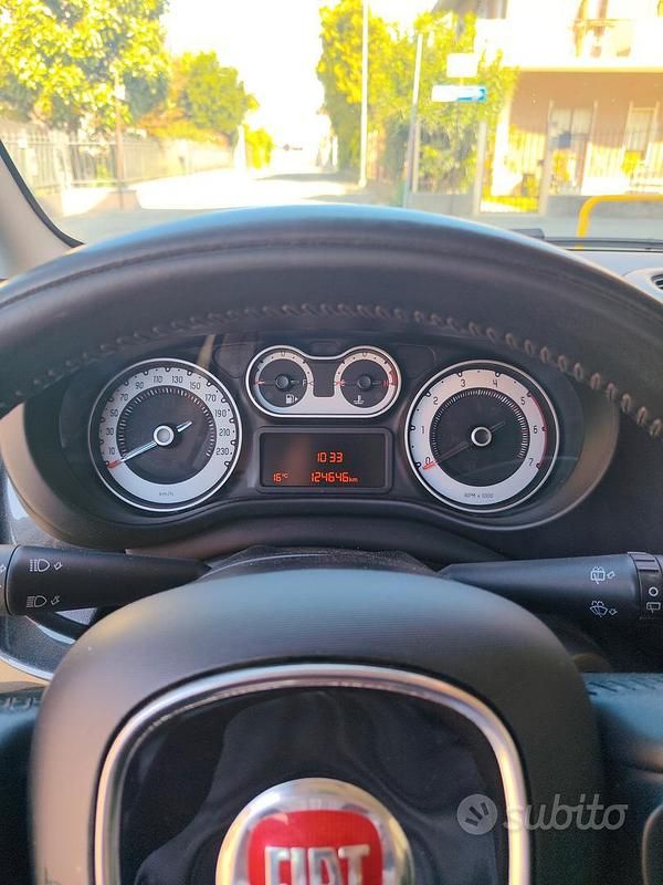 Usata Fiat 500L Pop Star 85 CV (62 kW) 2015 Nero Monovolume