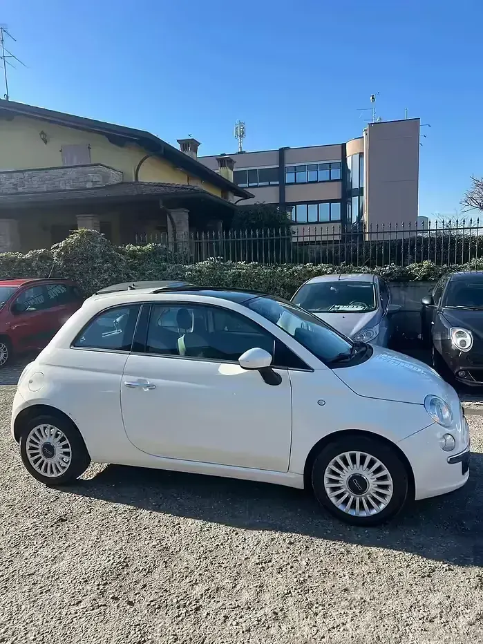 Usata Fiat 500 69 CV (50 kW) 2012 Bianco Berlina