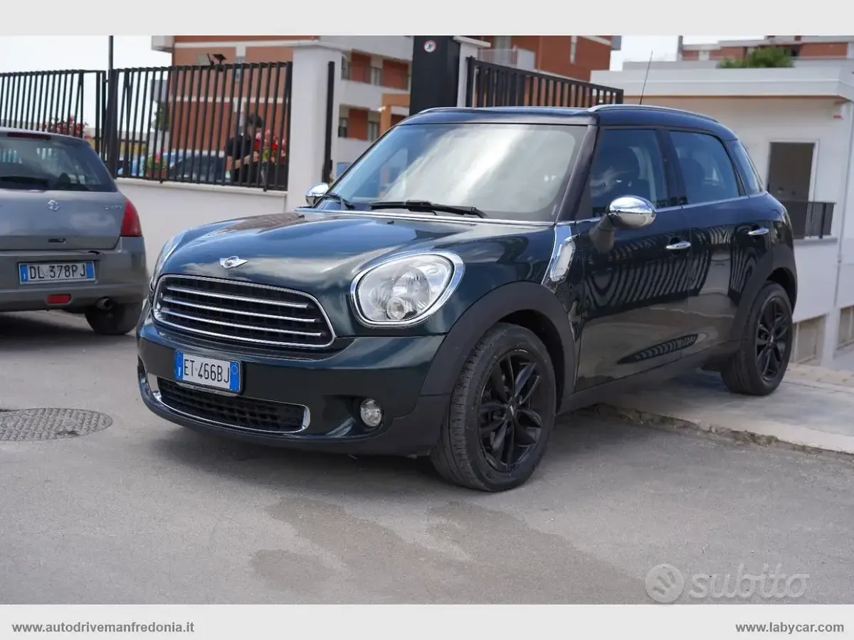 Usata Mini Cooper D Countryman 111 CV (81 kW) 2013 Verde SUV