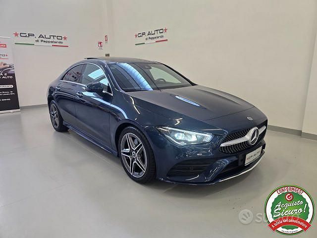 Usata Mercedes CLA200 Premium Plus 150 CV (110 kW) 2022 Blu Berlina