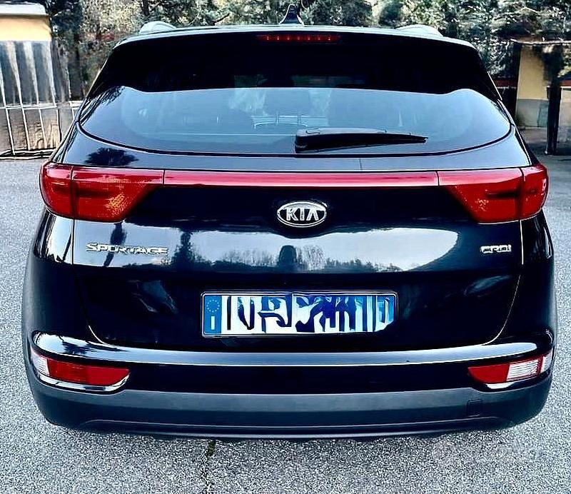 Usata Kia Sportage 2017 Nero SUV