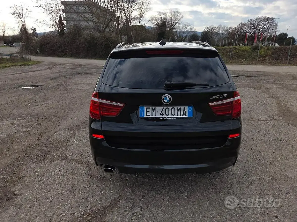 Usata BMW X3 184 CV (135 kW) 2013 Nero SUV