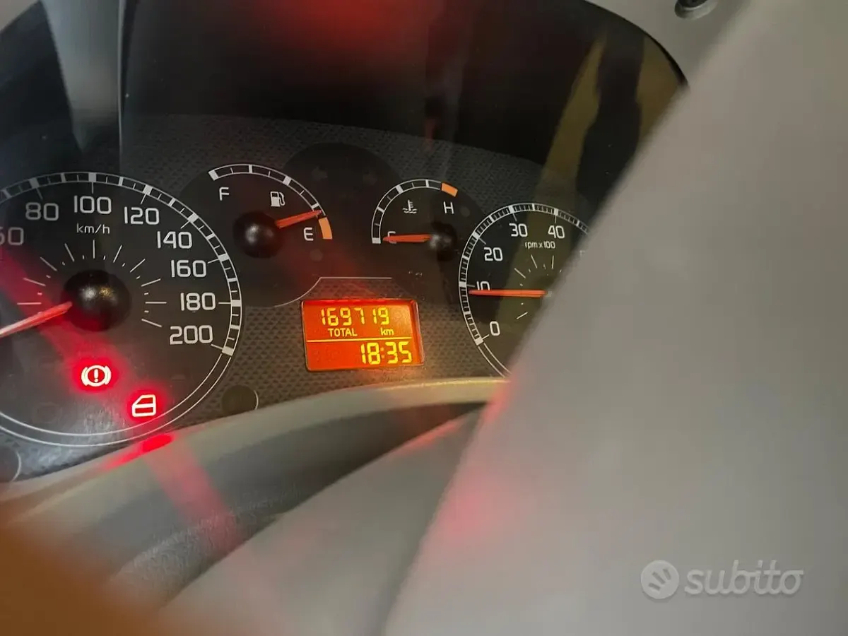 Usata Fiat Panda 75 CV (55 kW) 2007 Rosso Utilitaria