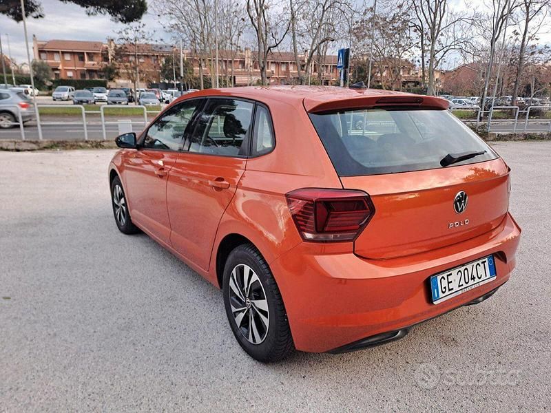 Usata VW Polo Comfortline 95 CV (69 kW) 2021 Giallo Utilitaria