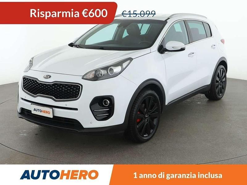 Bianco Usata 2017 Kia Sportage SUV | 14.499 € (Buon prezzo) - Immagine 1/3