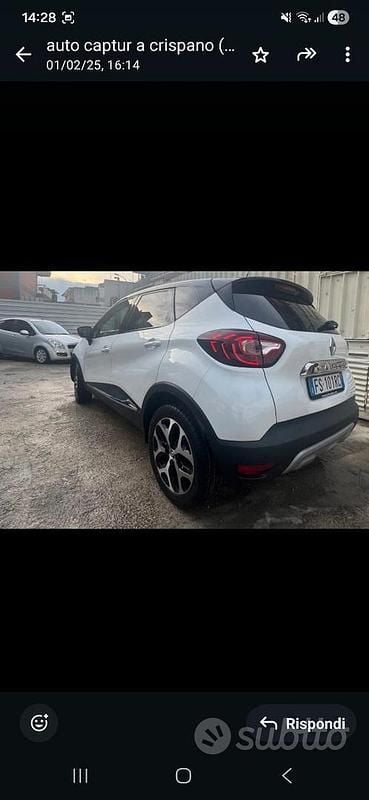 Usata Renault Captur 2018 Bianco SUV