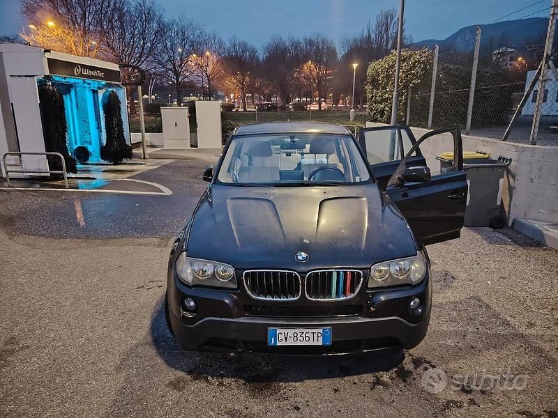 Usata BMW X3 150 CV (110 kW) 2008 Nero SUV