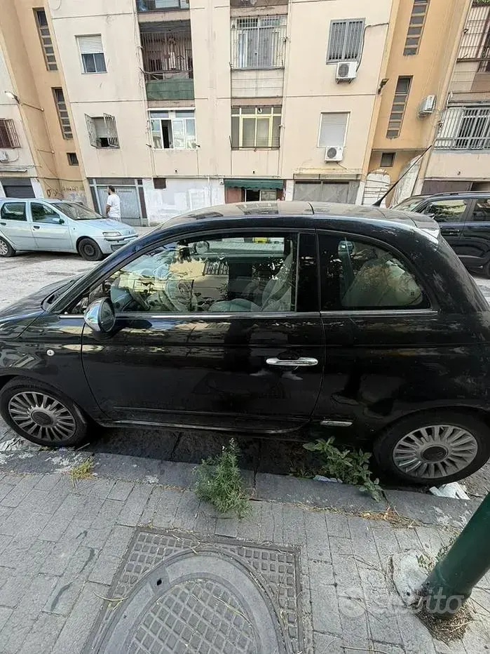 Usata Fiat 500 60 CV (44 kW) 2011 Nero Berlina