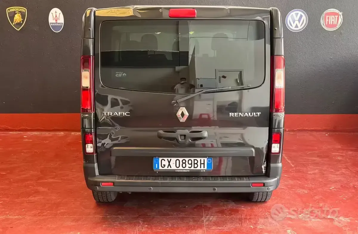 Usata Renault Trafic Intens 125 CV (91 kW) 2017 Nero Monovolume