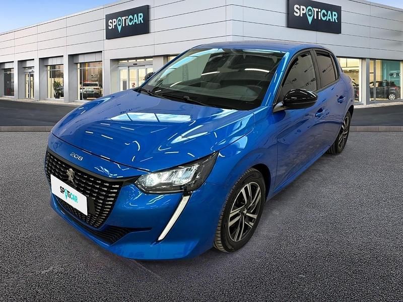 Usata Peugeot 208 Allure 102 CV (75 kW) 2022 Blu Utilitaria