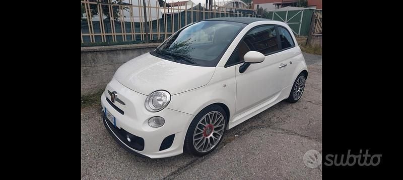 Usata Abarth 500C 2013 Bianco Cabrio