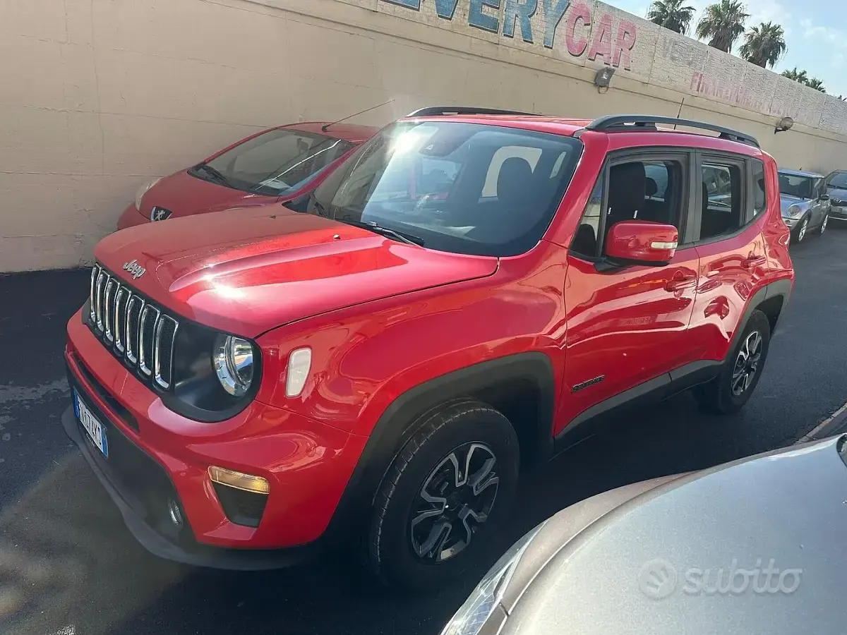 Usata Jeep Renegade 120 CV (88 kW) 2019 Rosso SUV